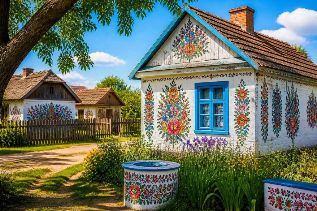 Zalipie, le village le plus coloré de Pologne