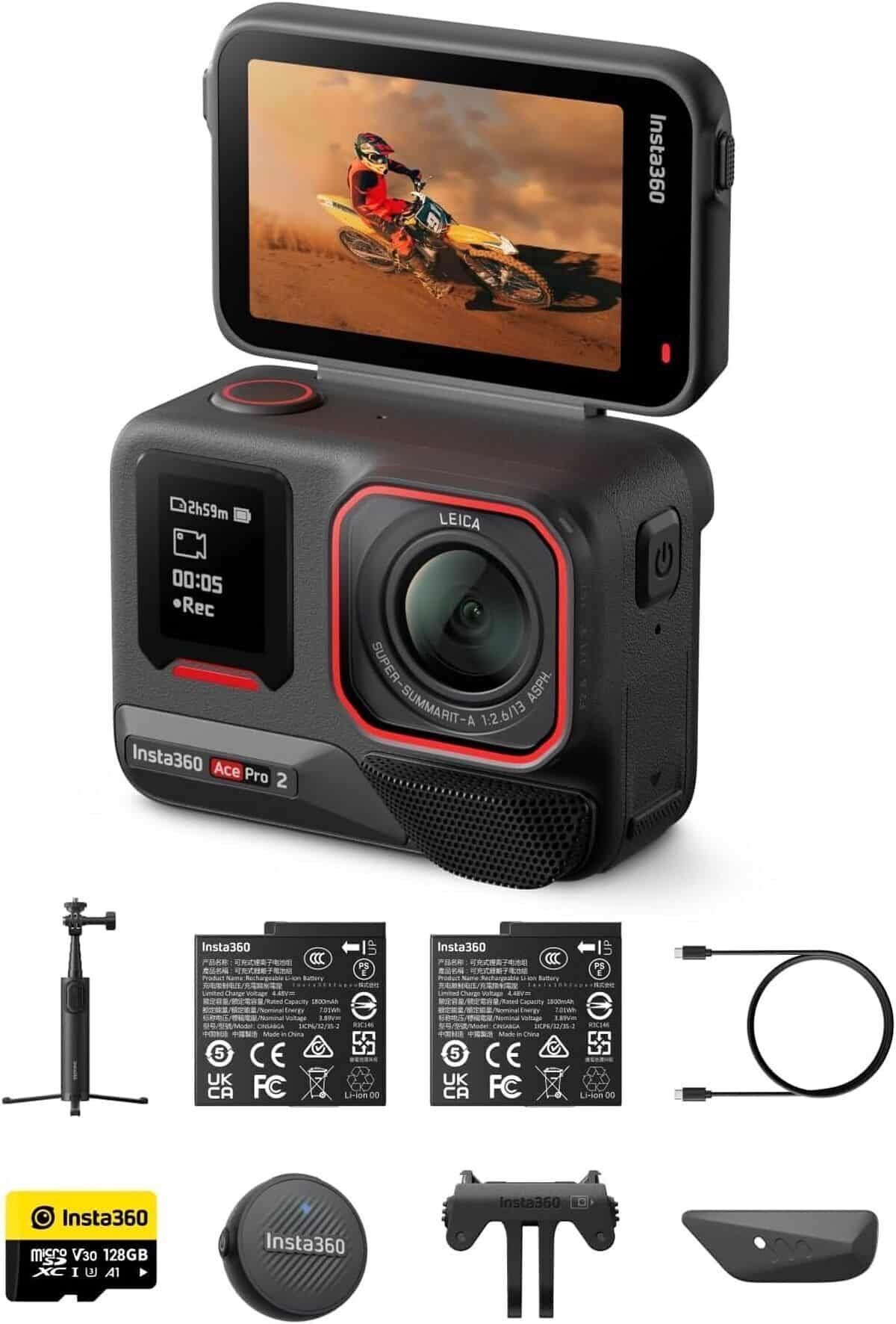 Test de la caméra Insta360 Ace Pro 2 : l'action en 8K