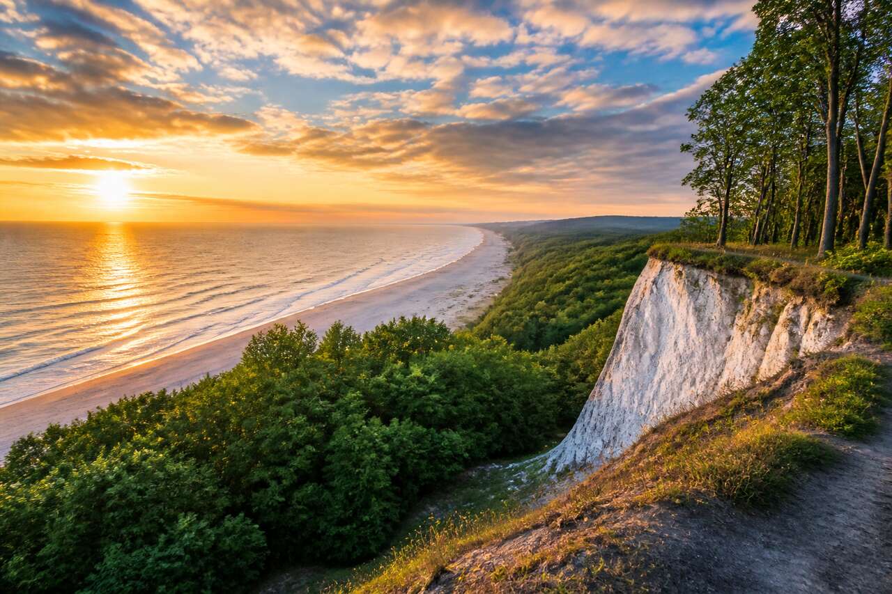 Explorer l'île de Wolin : entre plages sauvages et forêts mystérieuses