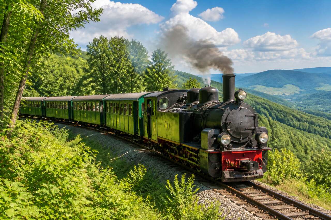 Le petit train forestier des Bieszczady : une aventure unique en Pologne