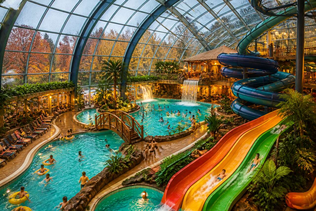 Meilleurs parcs aquatiques couverts en Pologne pour les jours de pluie en automne