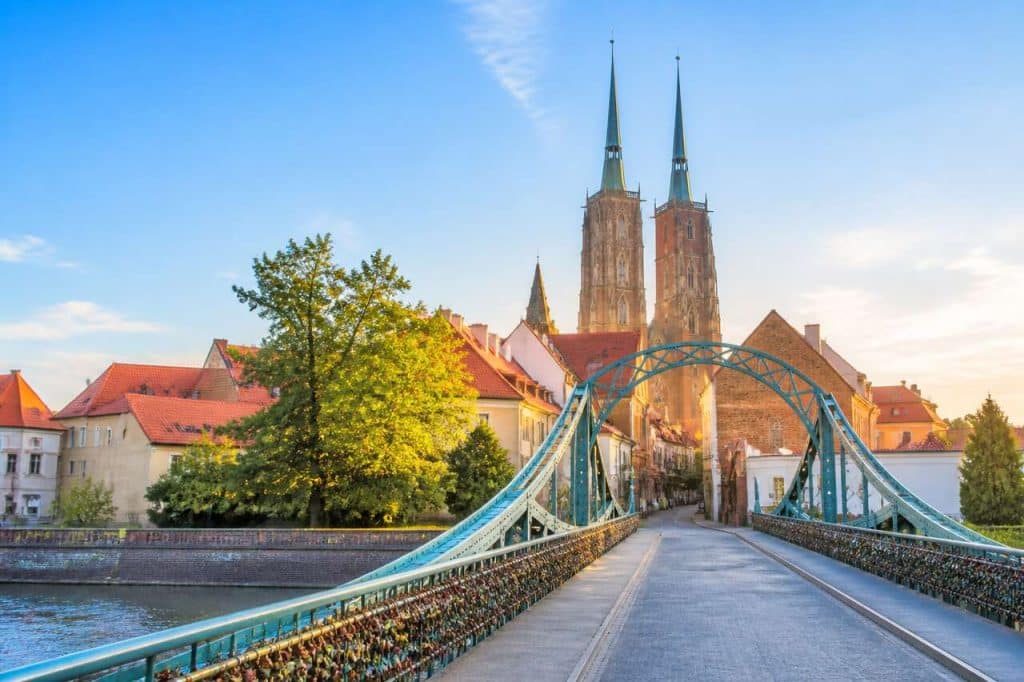 Découverte des ponts enchanteurs de Wrocław