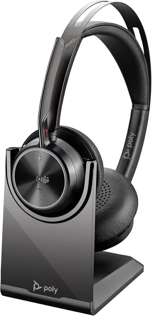 Test des écouteurs sans fil Poly Voyager Focus 2 UC avec micro et charge