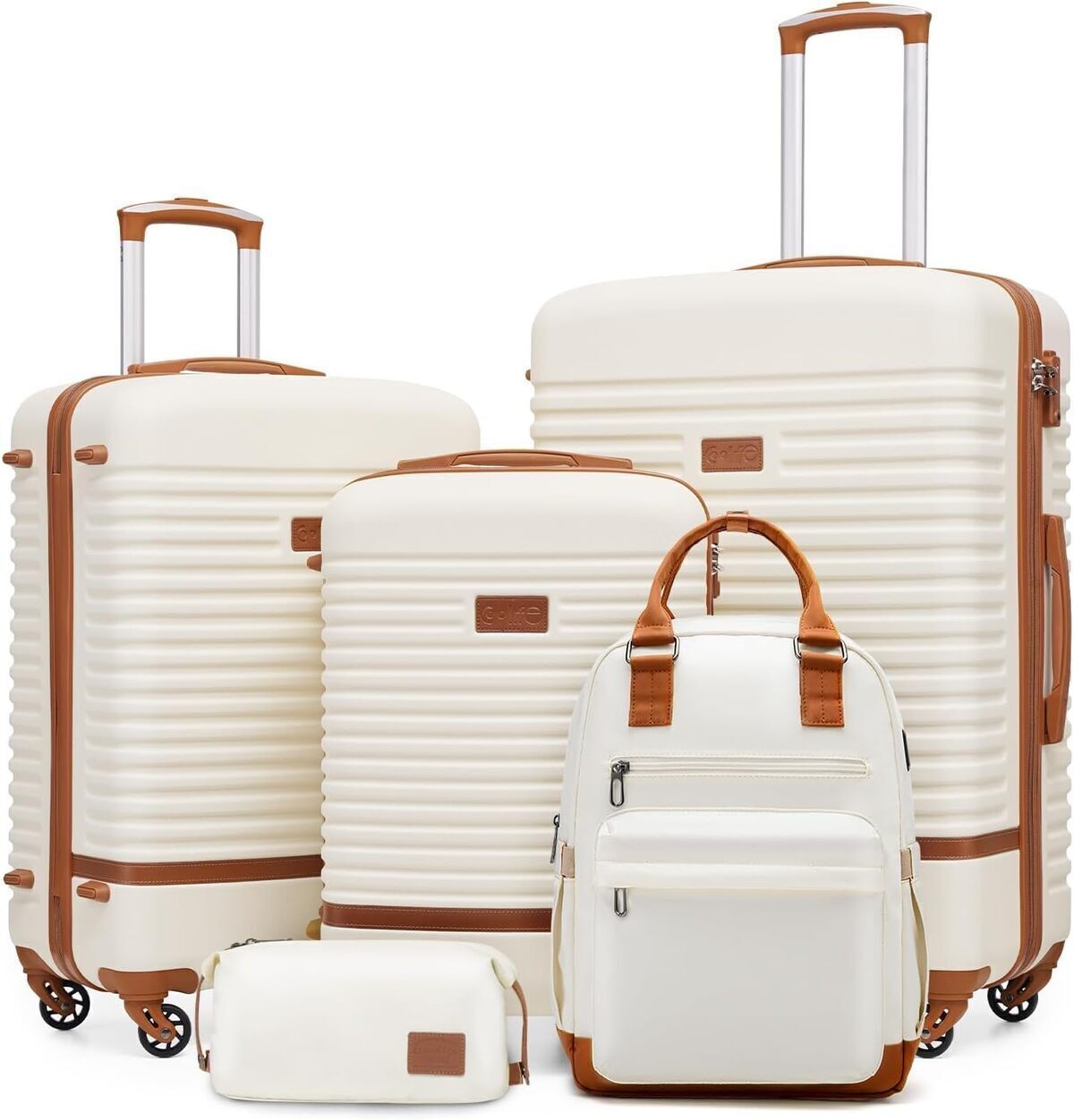 Test : set de valises COOLIFE 5 pièces pour voyages en famille