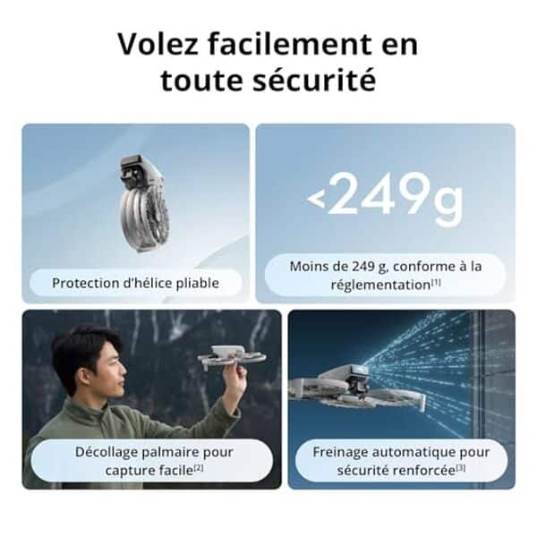 Découvrez notre test détaillé du drone DJI Flip avec ses performances 4K UHD et son autonomie exceptionnelle. Spécifications, avantages et avis complet.