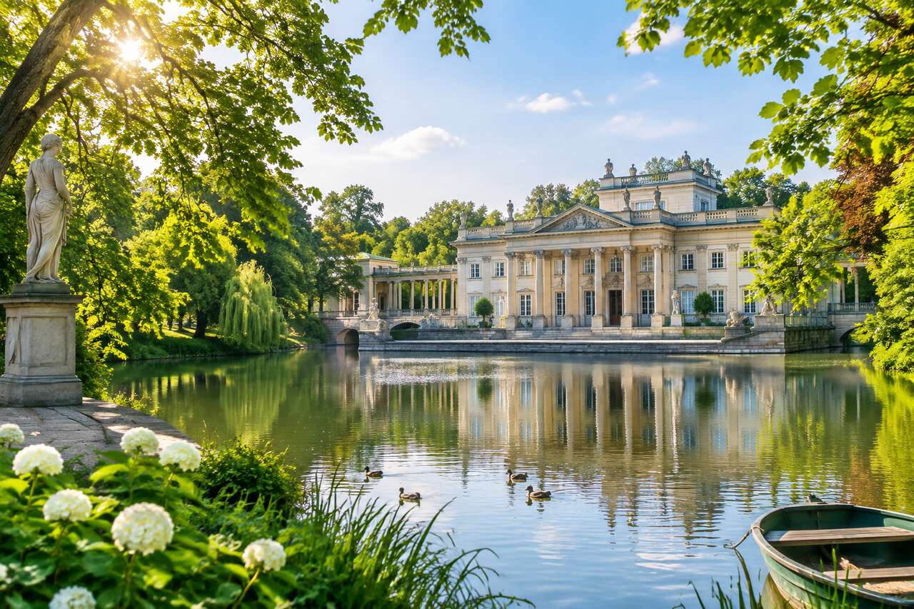 Découverte bucolique au cœur du parc Łazienki : un voyage dans l'élégance varsovienne