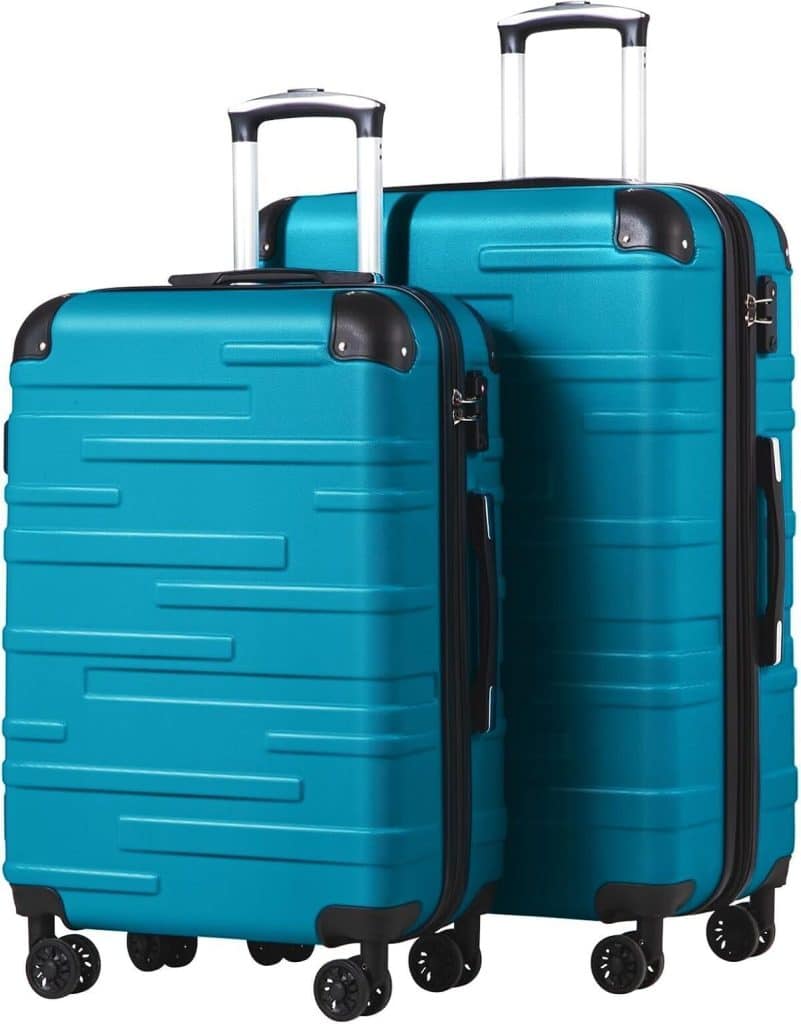 Test COOLIFE set de valises rigides ABS 67 cm + 77 cm
