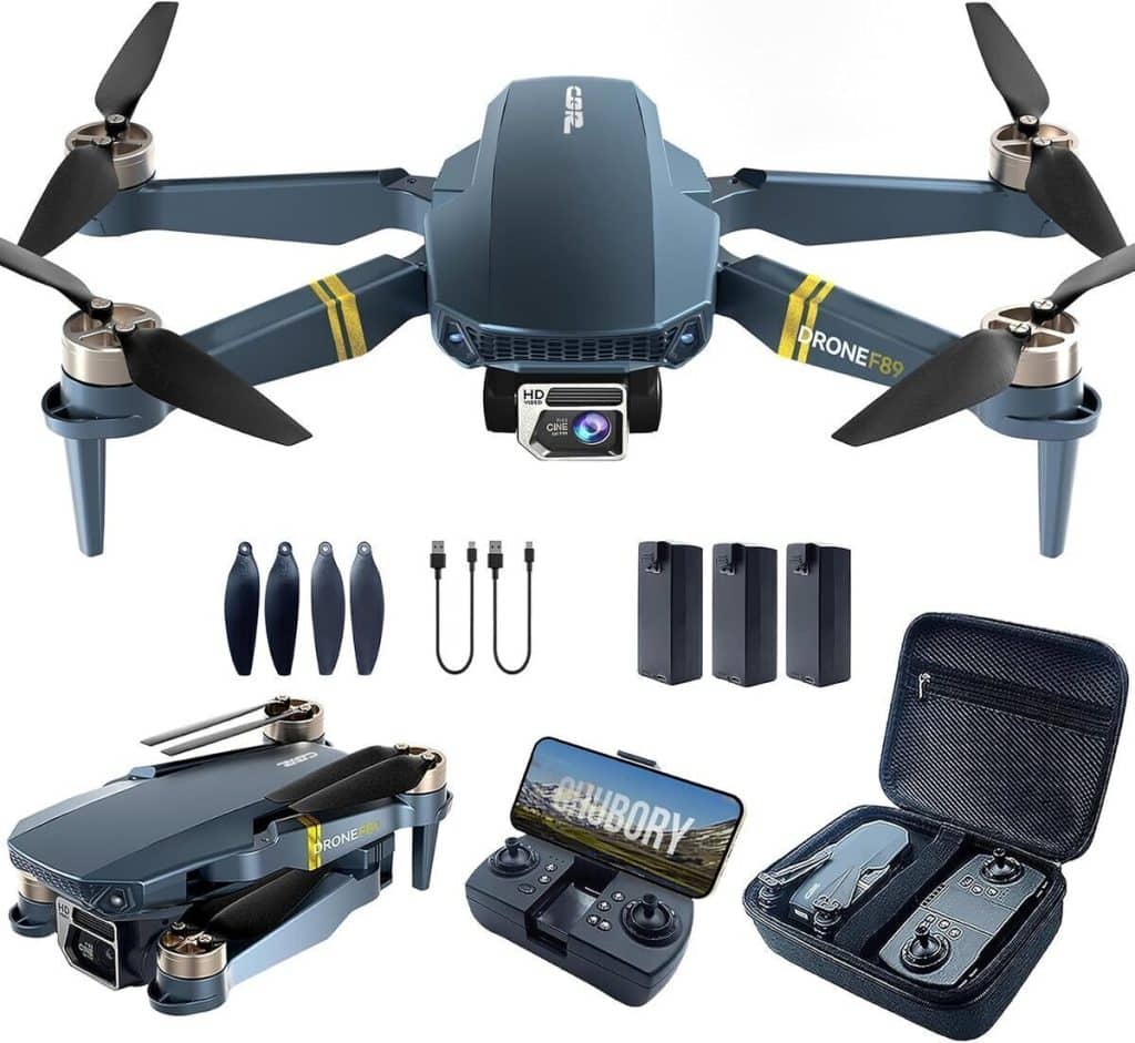 Test drone quadcoptère pliable : caméra 4K et 84 min de vol