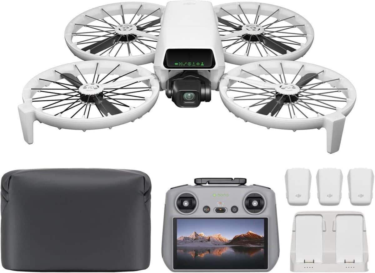 Test du drone DJI Flip : performance 4K UHD et autonomie exceptionnelle