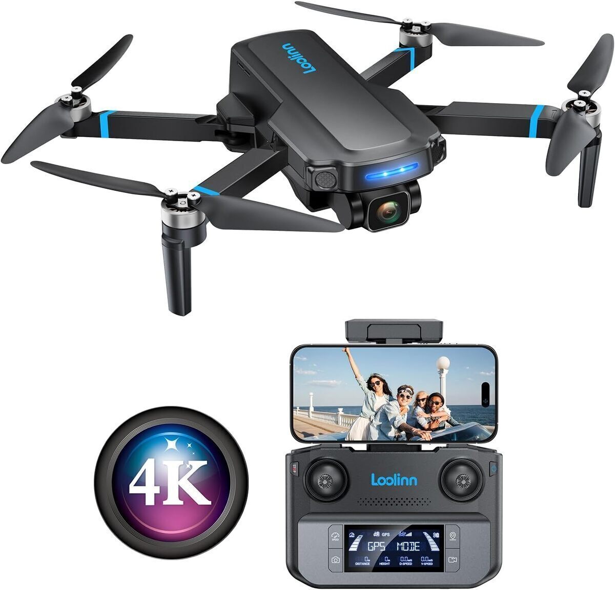Test du drone Loolinn : caméra 4K et 40 minutes de vol