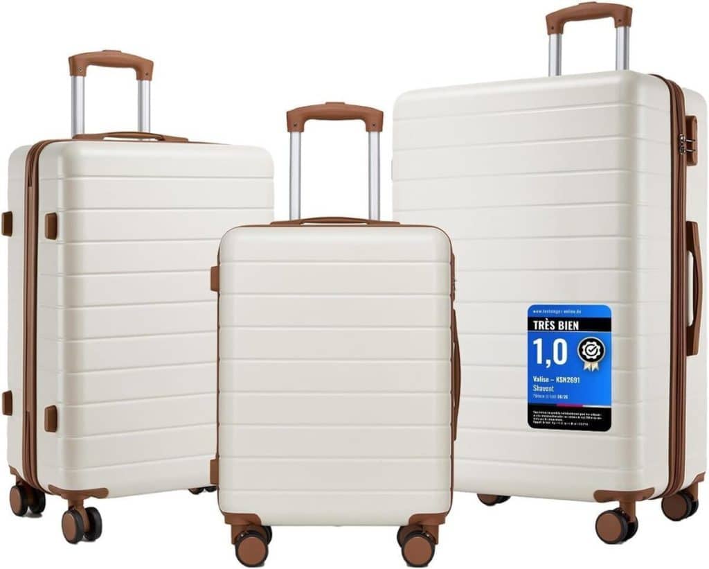 Test du set de 3 valises rigides Shavont