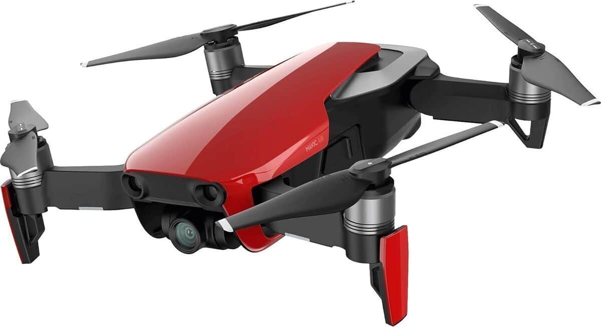 Test du DJI Mavic Air : drone rouge avec vidéos 4K et caméras 32 Mpx
