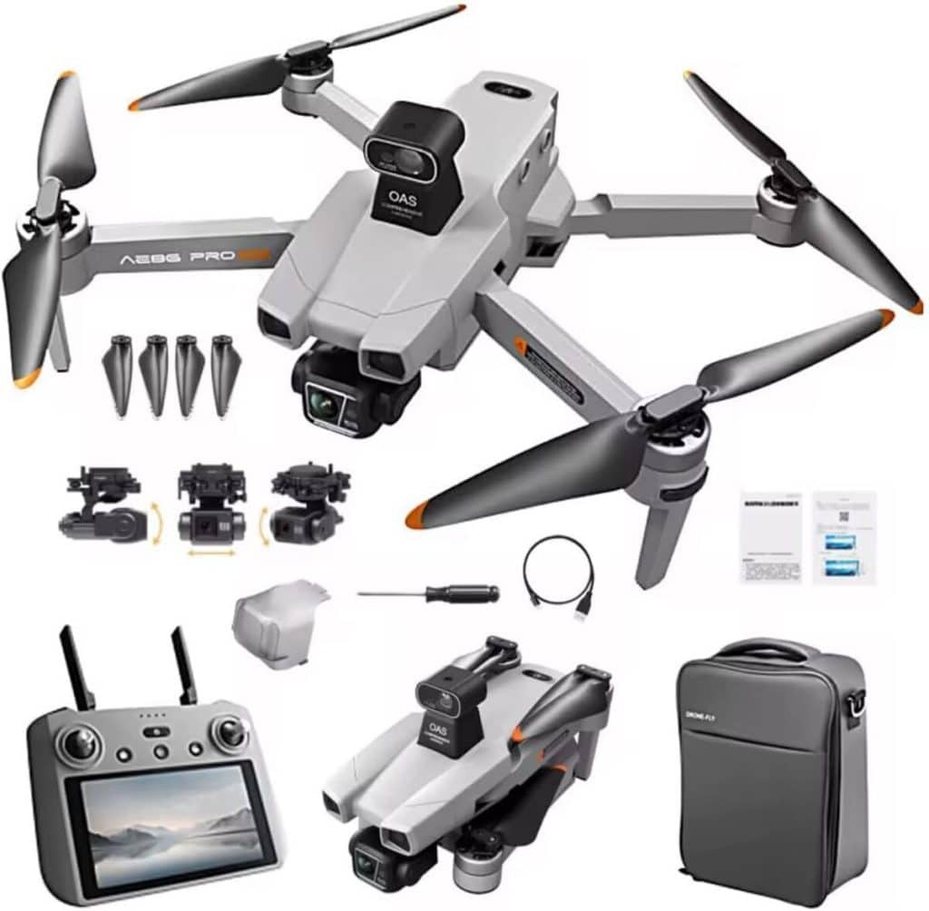Test du Drone-Fly AE86 PRO MAX+ : performances 4k et autonomie xxl
